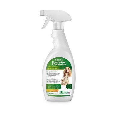 Aqueos Canine Disinfect Deodoriser Spray Fragnced 750ml - North East Pet Shop Aqueos
