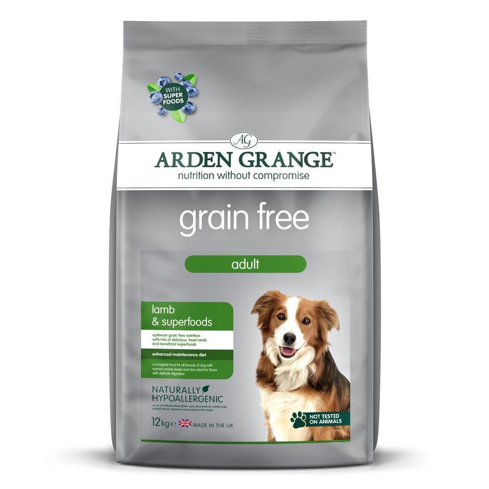 Arden Grange Adult Dog Grain Free Lamb & Superfoods, 12kg - North East Pet Shop Arden Grange