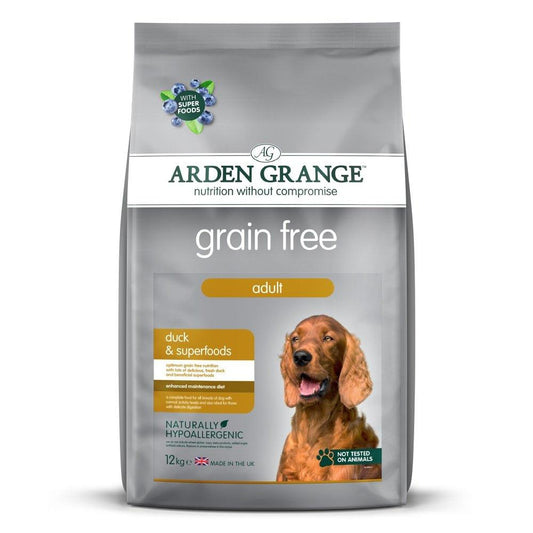 Arden Grange Adult Grain Free Duck & Superfoods  - North East Pet Shop Arden Grange