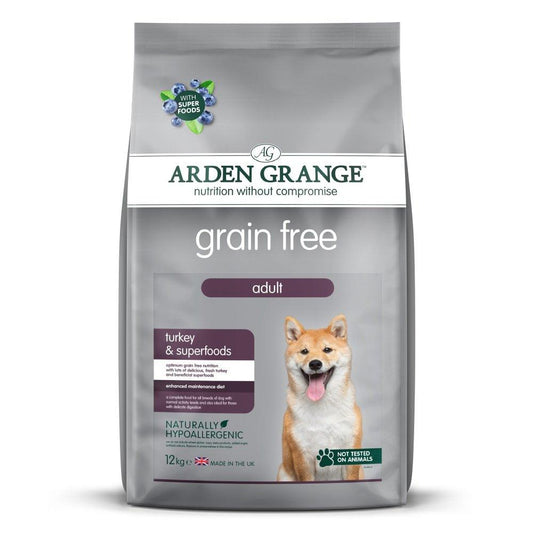 Arden Grange Adult Grain Free Turkey & Superfoods - North East Pet Shop Arden Grange