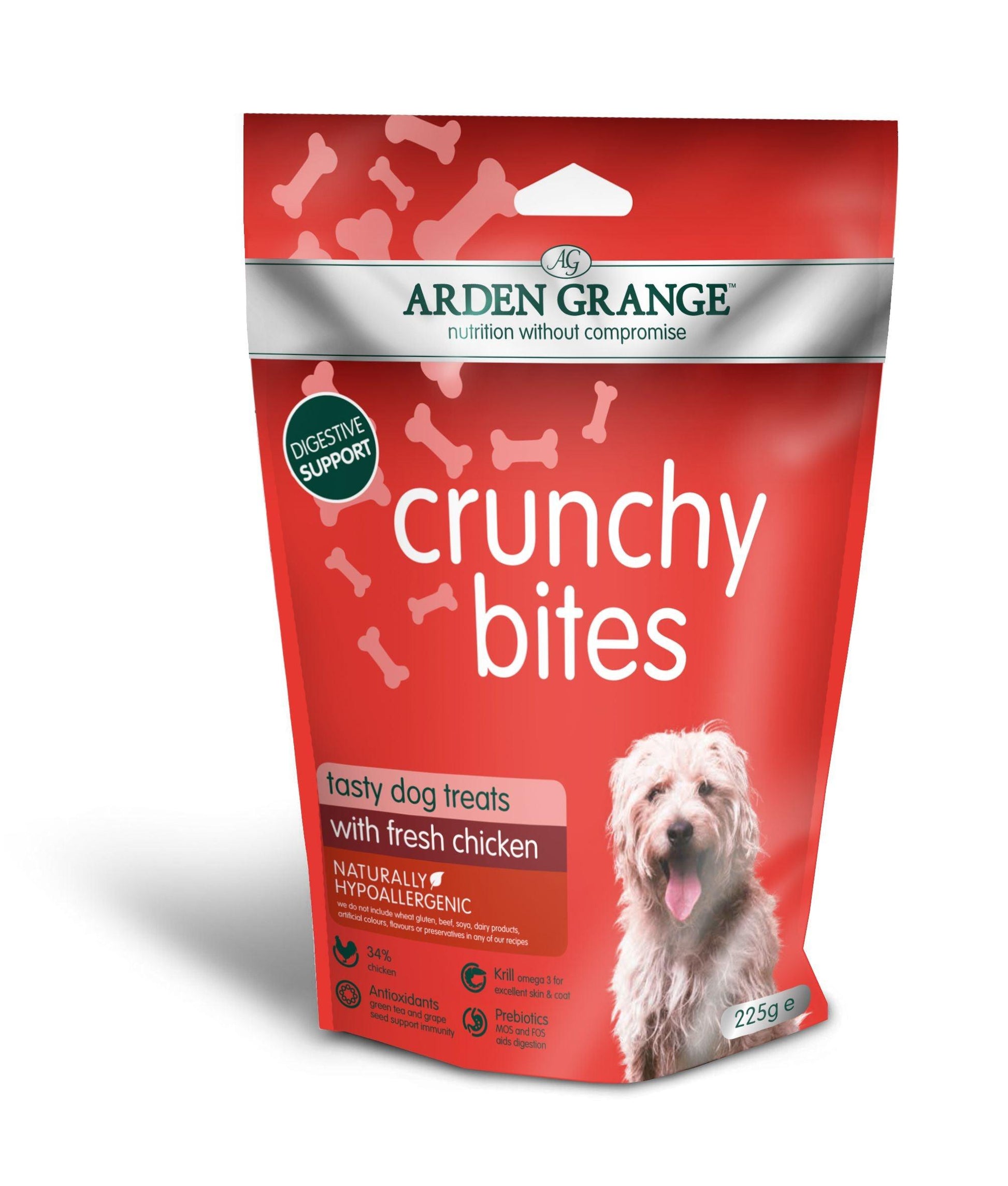 Arden Grange Dog Crunchy Bites Chicken - North East Pet Shop Arden Grange