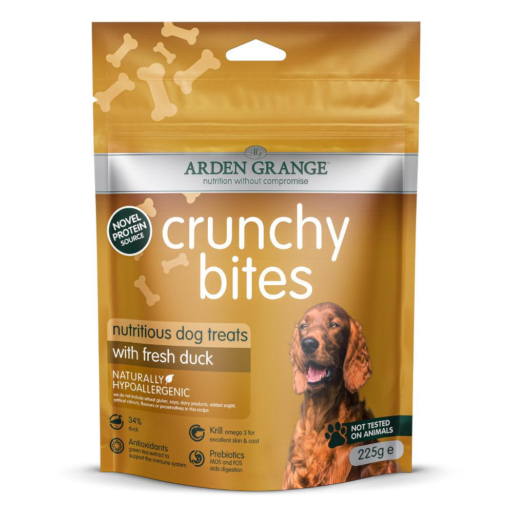 Arden Grange Dog Crunchy Bites Duck - North East Pet Shop Arden Grange