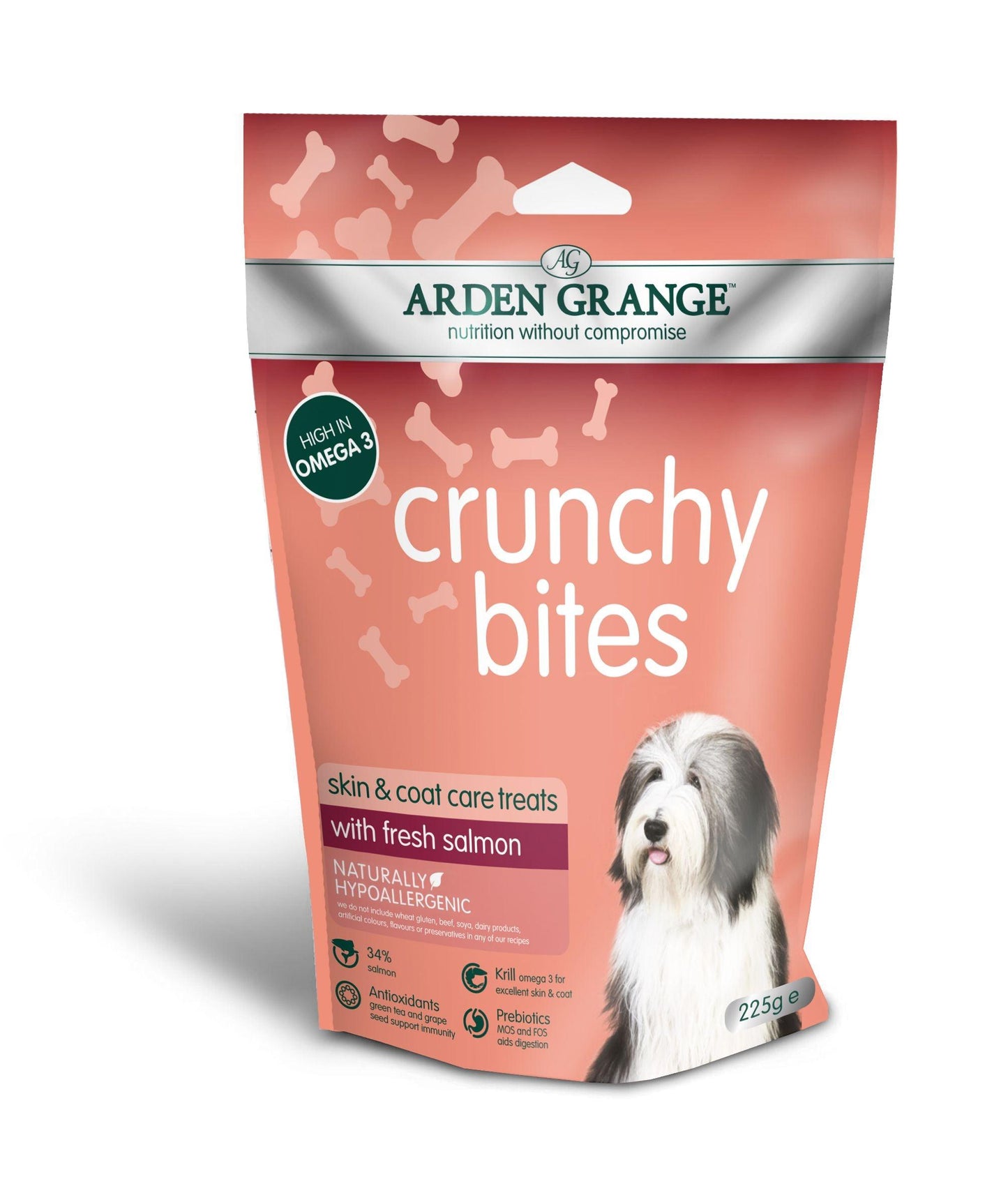 Arden Grange Dog Crunchy Bites Salmon - North East Pet Shop Arden Grange