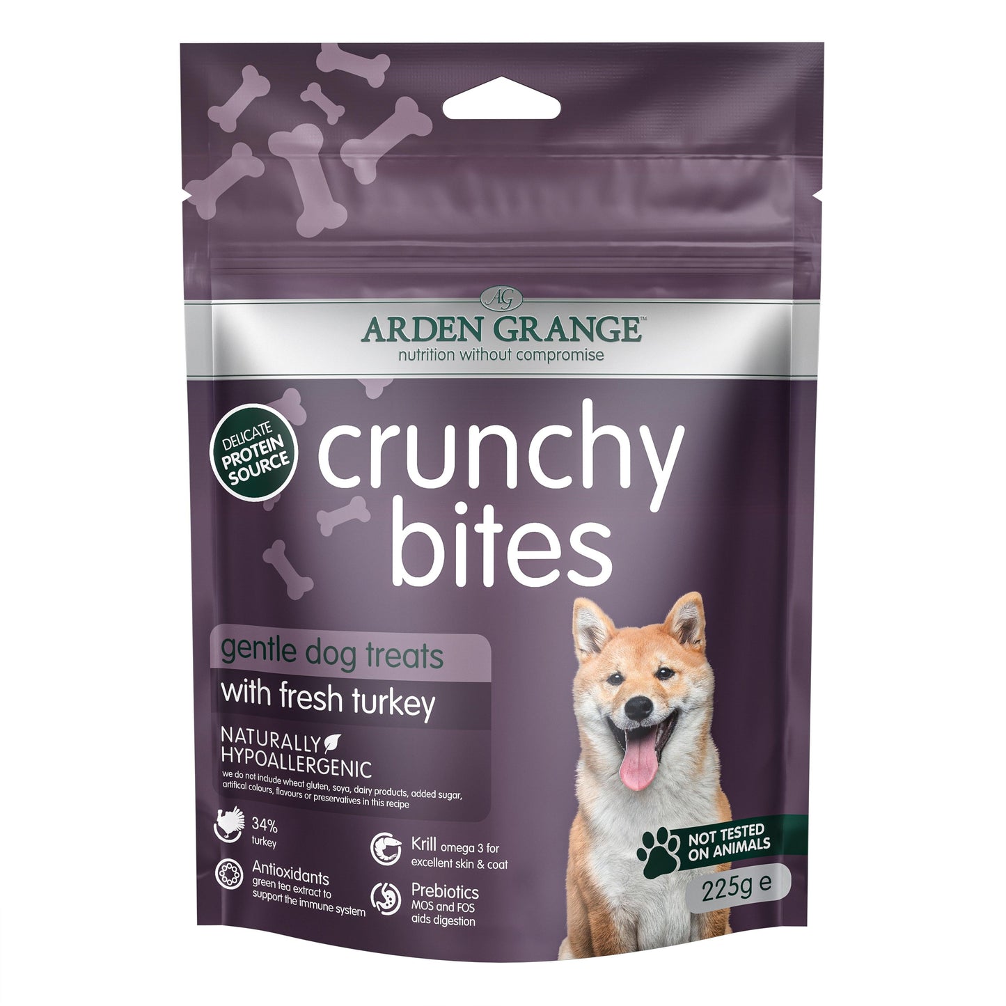 Arden Grange Dog Crunchy Bites Turkey - North East Pet Shop Arden Grange