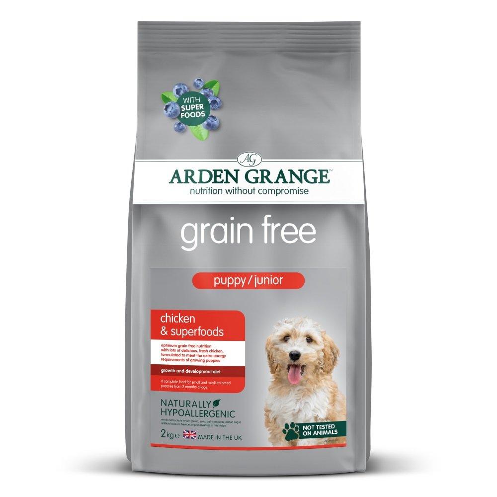 Arden Grange Puppy/Junior Grain Free Chicken & Superfoods - North East Pet Shop Arden Grange
