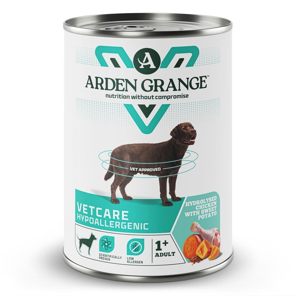 Arden Grange VetCare Hypoallergenic Chicken with Sweet Potato 395g x 6 - North East Pet Shop Arden Grange