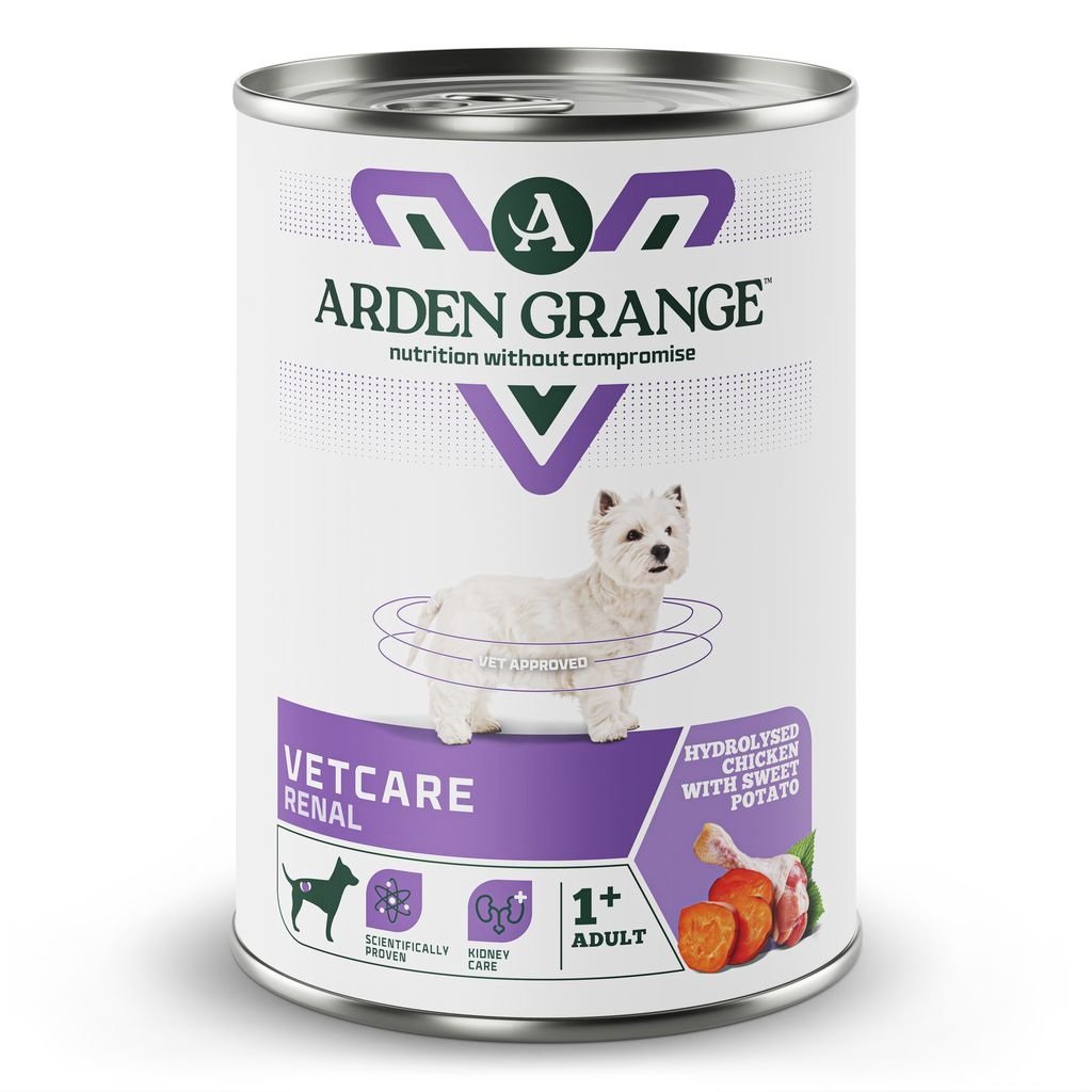 Arden Grange VetCare Renal Chicken with Sweet Potato 395g x 6 - North East Pet Shop Arden Grange