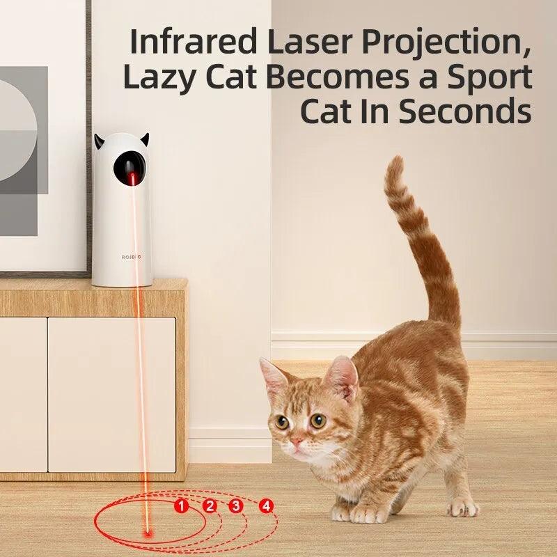 Automatic Cat Interactive Lazer Toy - North East Pet Shop Rojeco