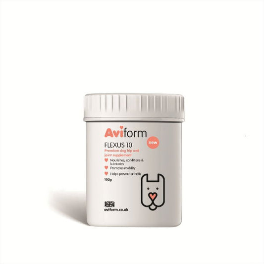 Aviform Flexus 10 Premium Hip & Joint Supplement 102g - North East Pet Shop Aviform