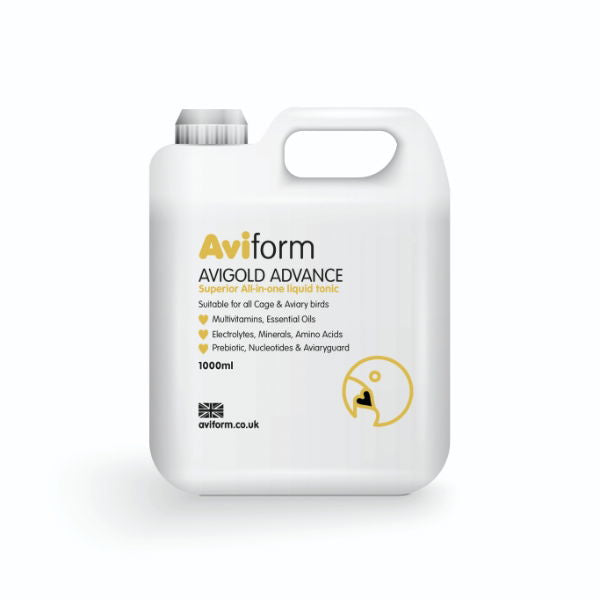 Avigold Advance All In One Liquid Birds Tonic 1000ml - North East Pet Shop Aviform
