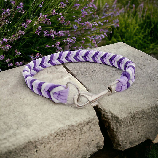 Parma Violets - Handmade Paracord Dog Collar