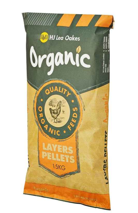 Organic Layers Pellets - North East Pet Shop HJ Lea Oakes