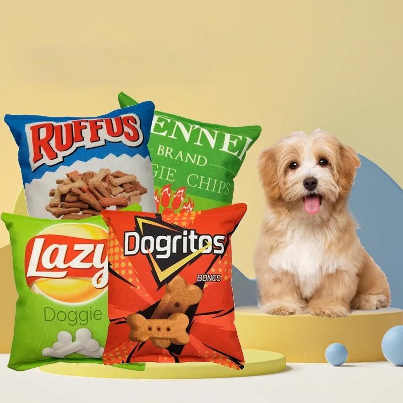 Bag of Crips Dog Toy - North East Pet Shop Dog Shack UK