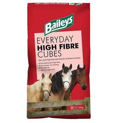 Baileys Everyday High Fibre Cubes 20kg - North East Pet Shop Baileys