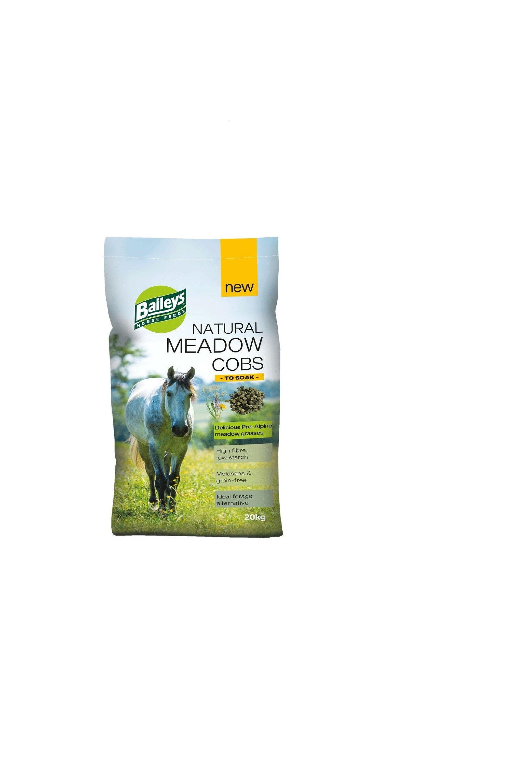 Baileys Natural Meadow Cobs 20kg - North East Pet Shop Baileys