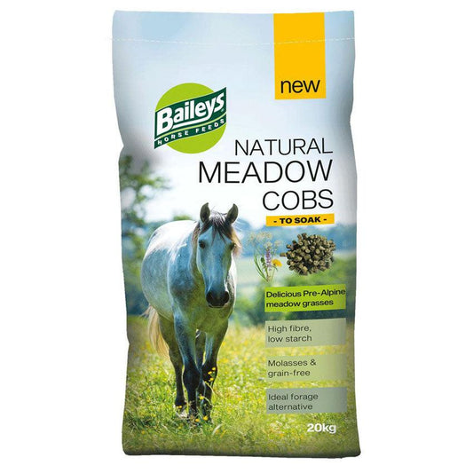 Baileys Natural Meadow Cobs - North East Pet Shop Baileys