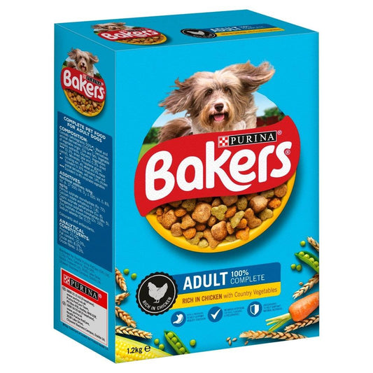 Bakers Adult Chicken & Veg 5x1.2kg - North East Pet Shop Bakers