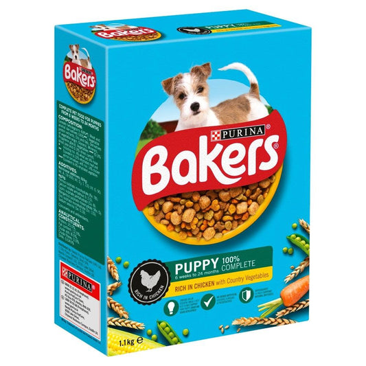 Bakers Puppy Chicken & Veg 5x1.1kg - North East Pet Shop Bakers