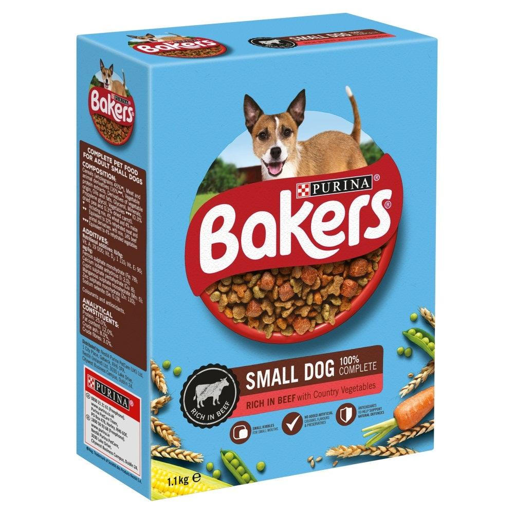 Bakers Small Dog Beef & Veg 5x1.1kg - North East Pet Shop Bakers