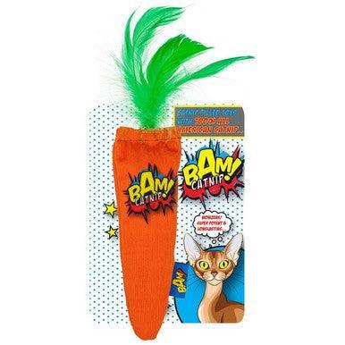 BAM Catnip Carrot Cat Toy - North East Pet Shop BAM