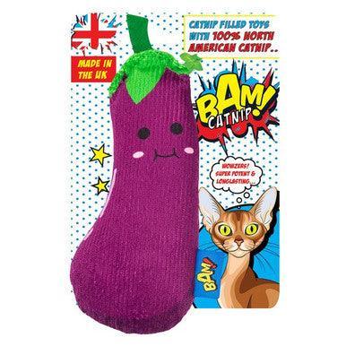 BAM Catnip Genie Aubergine Cat Toy - North East Pet Shop BAM