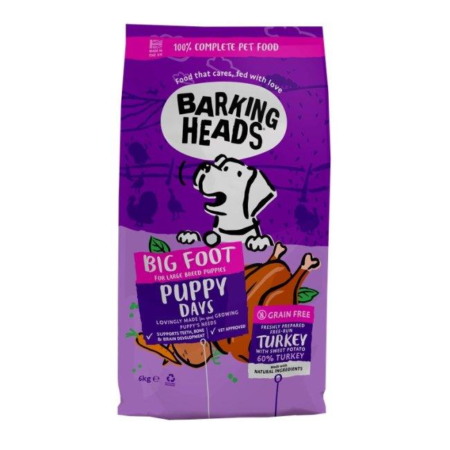 Barking Head Big Foot Puppy Turkey - North East Pet Shop Barking Heads