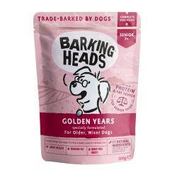 Barking Heads Golden Years Pouch 10 x 300g - North East Pet Shop Barking Heads