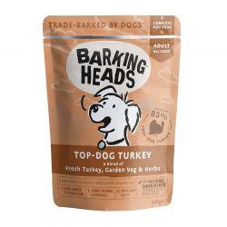 Barking Heads Top Dog Turkey Pouch - North East Pet Shop Barking Heads