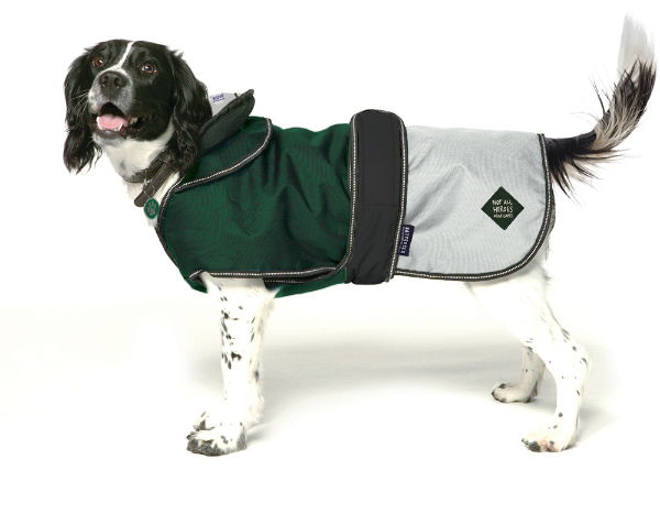 Battersea 2in1 Dog Coat Green 70cm/28 - North East Pet Shop Battersea