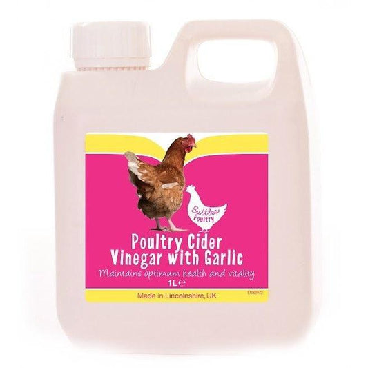 Battles Poultry Cider Vinegar & Garlic - North East Pet Shop Battle Hayward & Bower