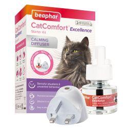 Beaphar CatComfort Excellence Calming Diffuser and Refill Starter Kit, 48ml - North East Pet Shop Beaphar