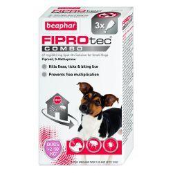 Beaphar FIPROtec COMBO Spot On for Small Dogs 6 Month - North East Pet Shop Beaphar