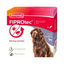 Beaphar FIPROtec Spot On Extra Large Dog 4 pipette - North East Pet Shop Beaphar