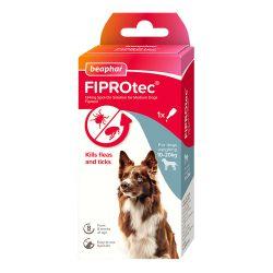 Beaphar FIPROtec Spot-On for Medium Dogs 1 pipette - North East Pet Shop Beaphar