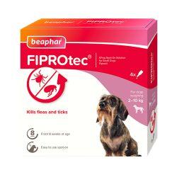Beaphar FIPROtec Spot On Small Dog 4 pipette - North East Pet Shop Beaphar
