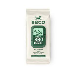 Beco Bamboo Unscented Dog Wipes, 80's - North East Pet Shop Beco