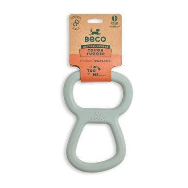 Beco Tugger Natural Rubber Toy Green - North East Pet Shop Beco