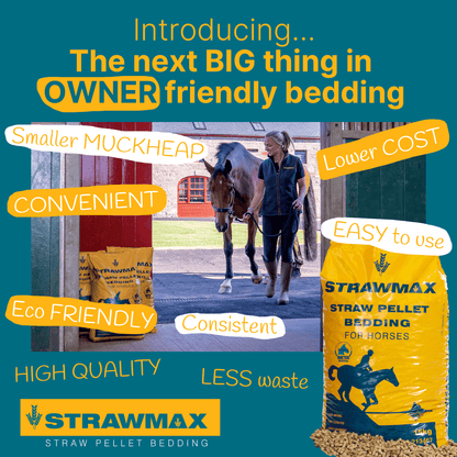 Bedmax Strawmax Straw Pellet 15kg - North East Pet Shop Bedmax