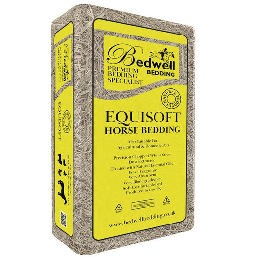 Bedwell Equisoft Yellow Horse Bedding 20kg - North East Pet Shop Bedwell
