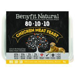 Benyfit Natural 80.10.10 Chicken Meat Feast - North East Pet Shop Benyfit