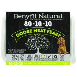 Benyfit Natural 80.10.10. Goose Meat Feast - North East Pet Shop Benyfit