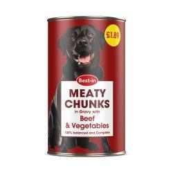 Bestin Dog Beef & Veg £1.89 - 6 x 1.2KG - North East Pet Shop Best-One