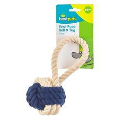 Bestpets Knot Rope Ball & Tug - North East Pet Shop Best Pets