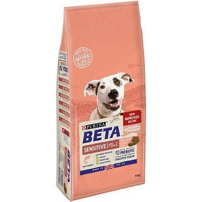 Beta Adult Sensitive Salmon & Rice 14kg - North East Pet Shop Beta