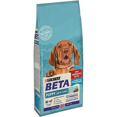 Beta Puppy with Turkey & Lamb 14kg - North East Pet Shop Beta