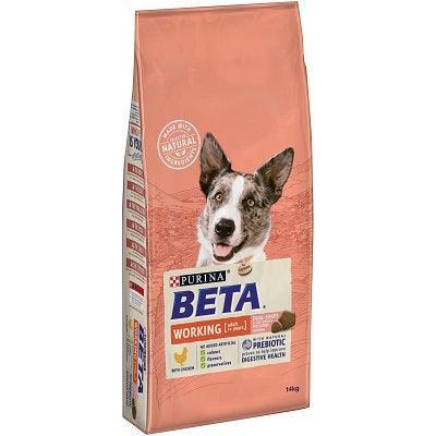 Beta Working Dog Chicken 14kg (VAT FREE) - North East Pet Shop Beta