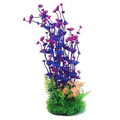 Betta 9Inch Purple Combi Plastic Plant - North East Pet Shop Betta