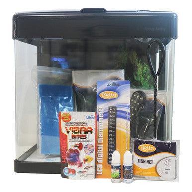 Betta Lifespace H5 Aquarium Starter Kit Black 32L - North East Pet Shop Betta