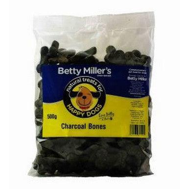 Betty Millers Charcoal Bone Treats 500g - North East Pet Shop Betty Millers
