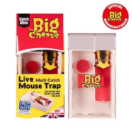Big Cheese Live Mouse Multi Catch Trap - North East Pet Shop Big Cheese